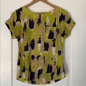 Unique Short Sleeve Shell Top